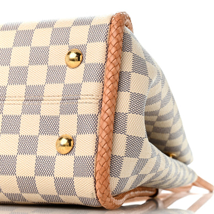 Louis Vuitton Damier Azur Propriano Rose Ballerine 10 of 11
