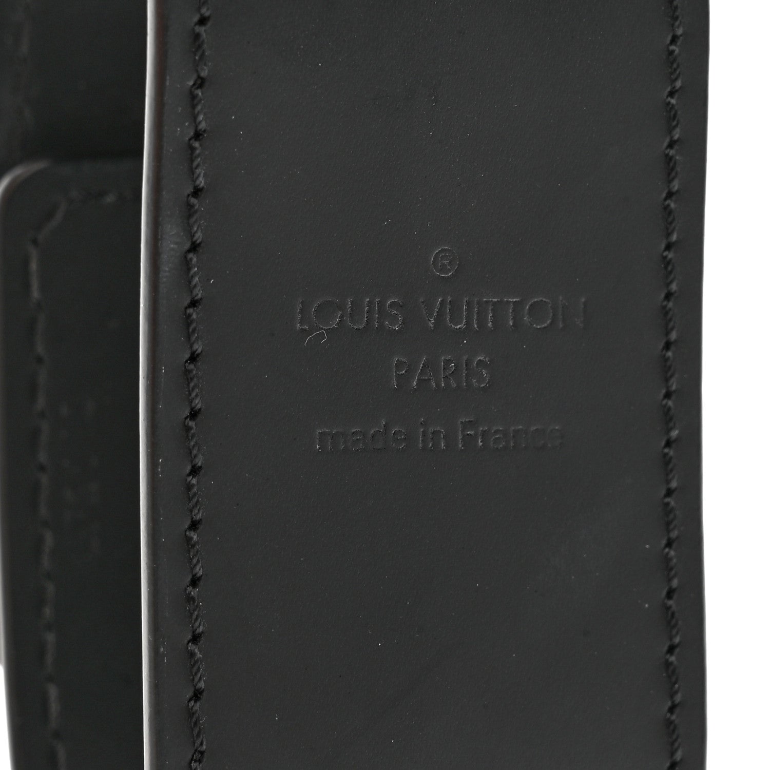 Louis Vuitton Calfskin Bag Holder Black 3 of 4
