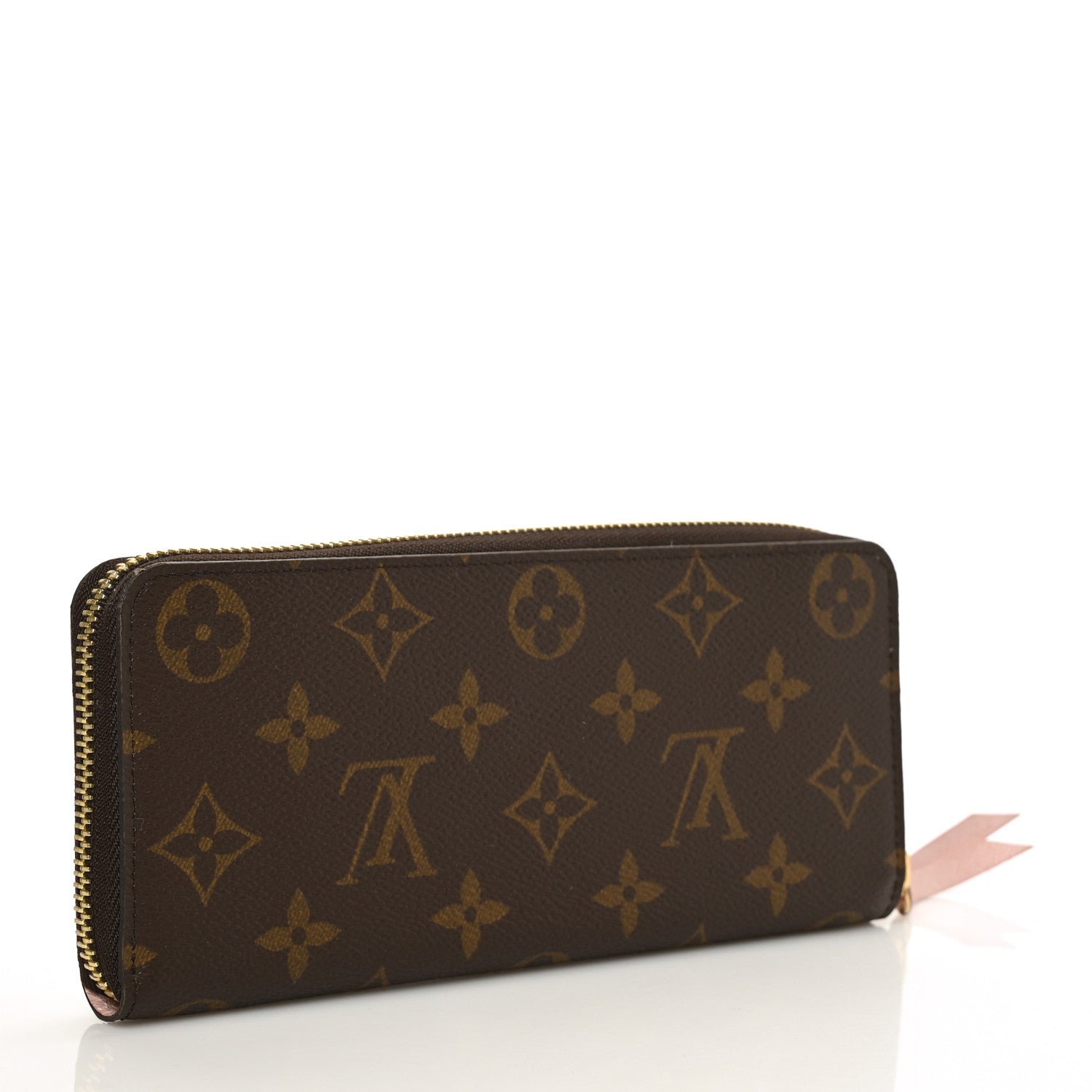 Louis Vuitton Monogram Clemence Wallet Rose Ballerine 3 of 6