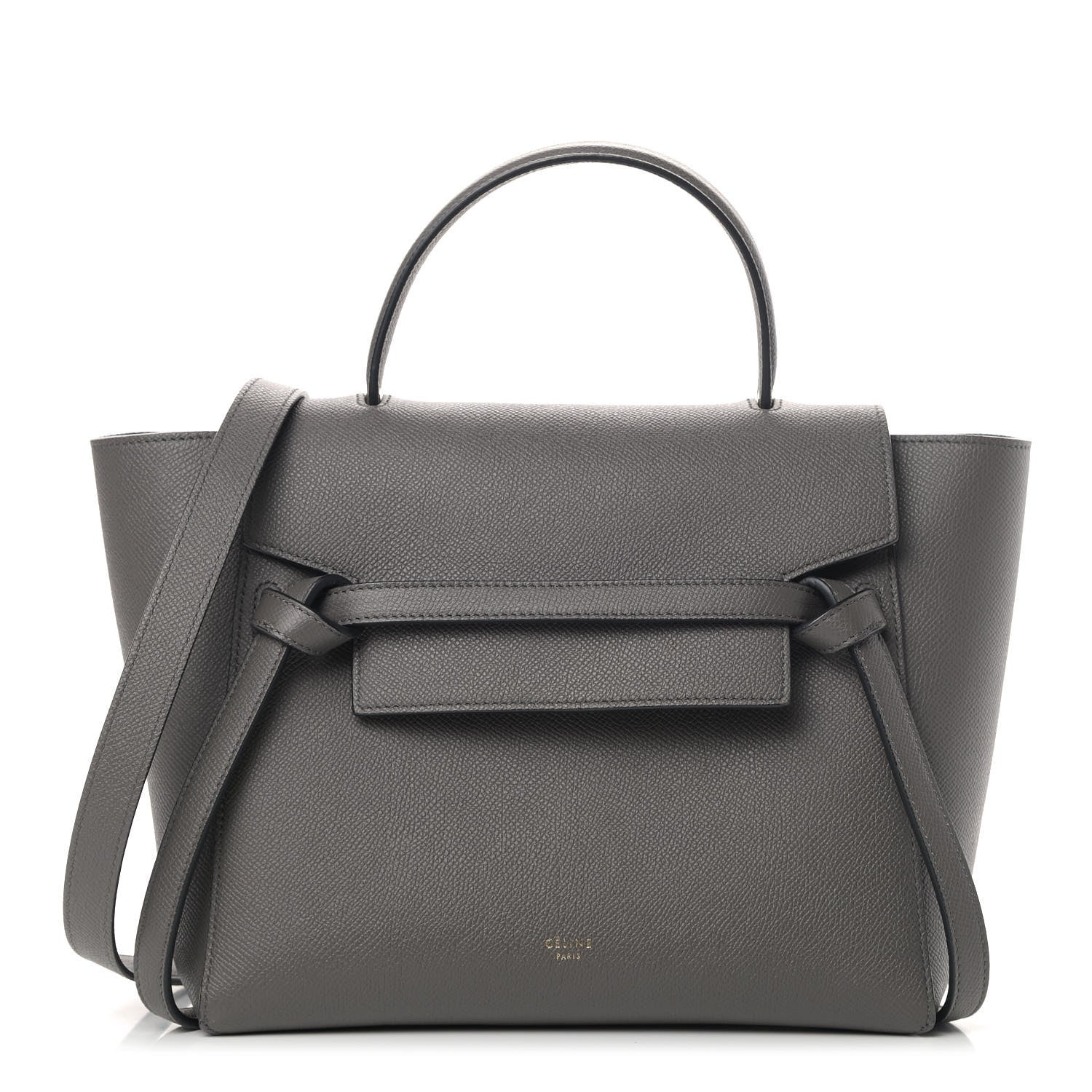 Celine Baby Grained Calfskin Micro Belt Bag Grey 1 of 10