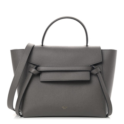 Celine Baby Grained Calfskin Micro Belt Bag Grey 1 of 10