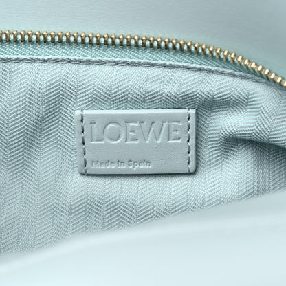 Loewe Satin Calfskin Small Puzzle Bag Aqua 6 of 8