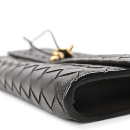 Bottega Veneta Nappa Intrecciato Long Andiamo Top Handle Clutch Fondant 10 of 10