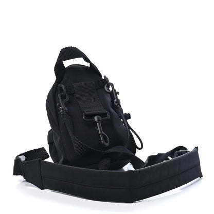 Balenciaga Recycled Casual Nylon Mini Oversized Backpack Black 2 of 8