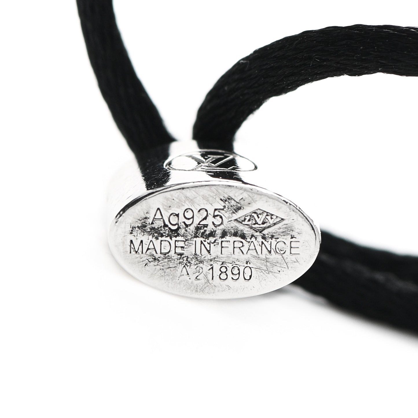 X UNICEF Sterling Silver Lockit Bracelet Black