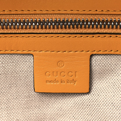 Gucci Calfskin GG Tennis Embossed Backpack Crop Black 5 of 10