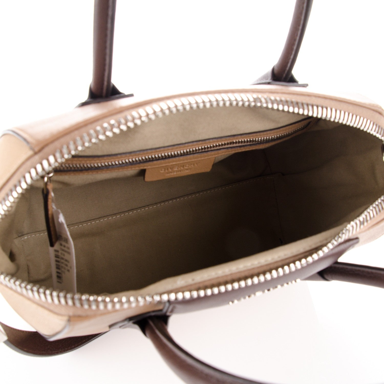 Givenchy Sugar Goatskin Medium Tri-Color Antigona Beige Camel Brown 5 of 7