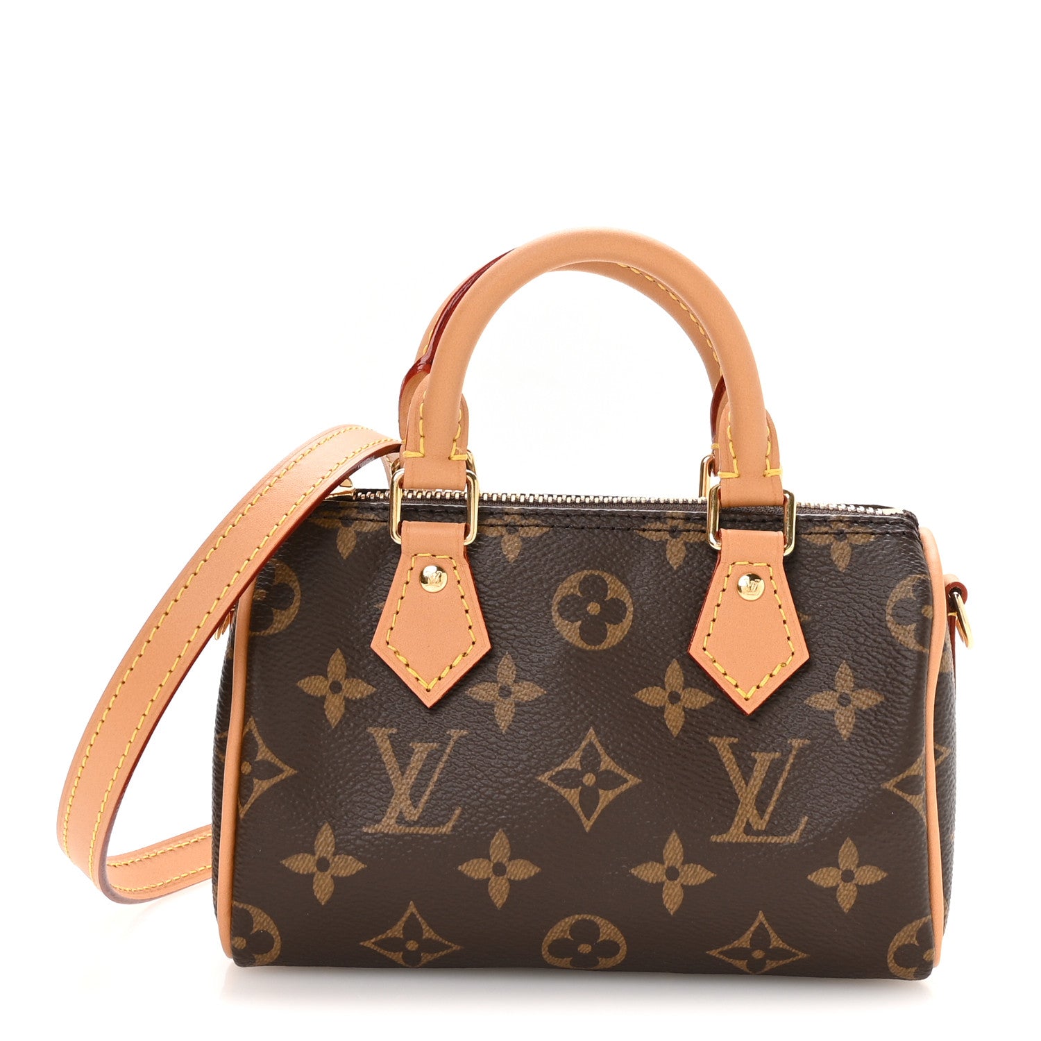 Louis Vuitton Monogram Nano Speedy Bandouliere 1 of 11