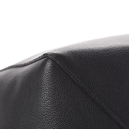 Celine Soft Grained Calfskin Medium Belt Cabas Phantom Black 7 of 13