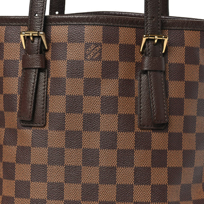 Louis Vuitton Damier Ebene Marais Bucket 23 7 of 9