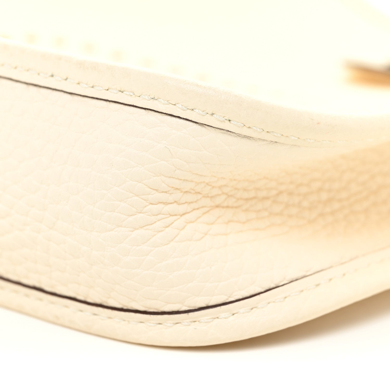 Hermes Taurillon Clemence Amazone Evelyne TPM Nata Craie 8 of 10