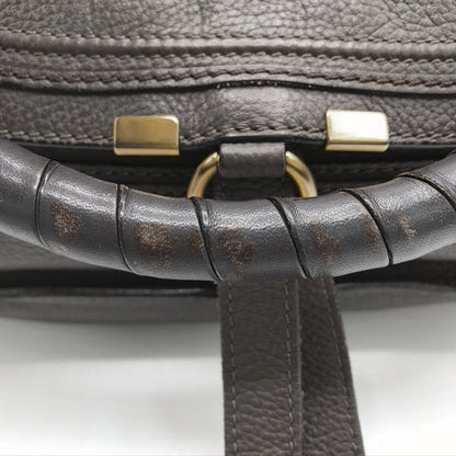 Chloe Calfskin Medium Marcie Satchel Ash 13 of 14