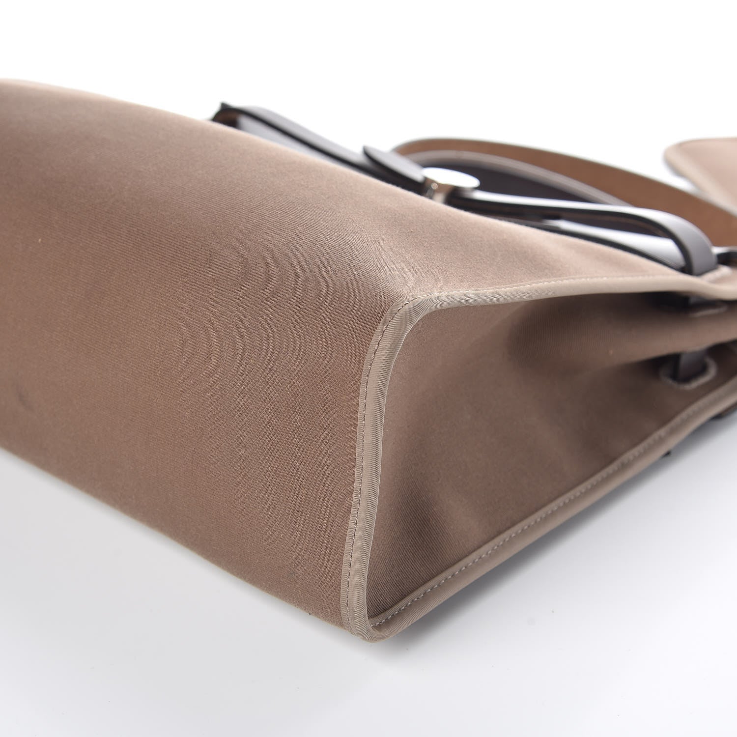 Hermes Vache Hunter Toile Herbag Zip 31 PM Etoupe Ebene 9 of 10