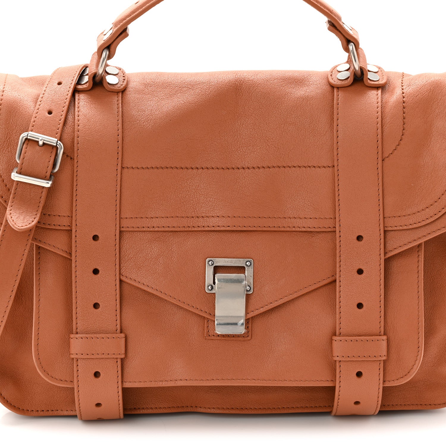 Proenza Schouler Lambskin Medium PS1 Satchel Dune 8 of 10