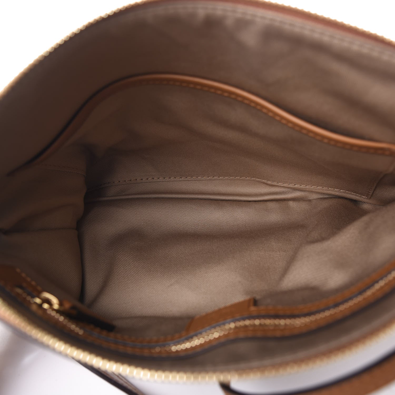 MCM Visetos Medium Crossbody Pouch Cognac 5 of 10