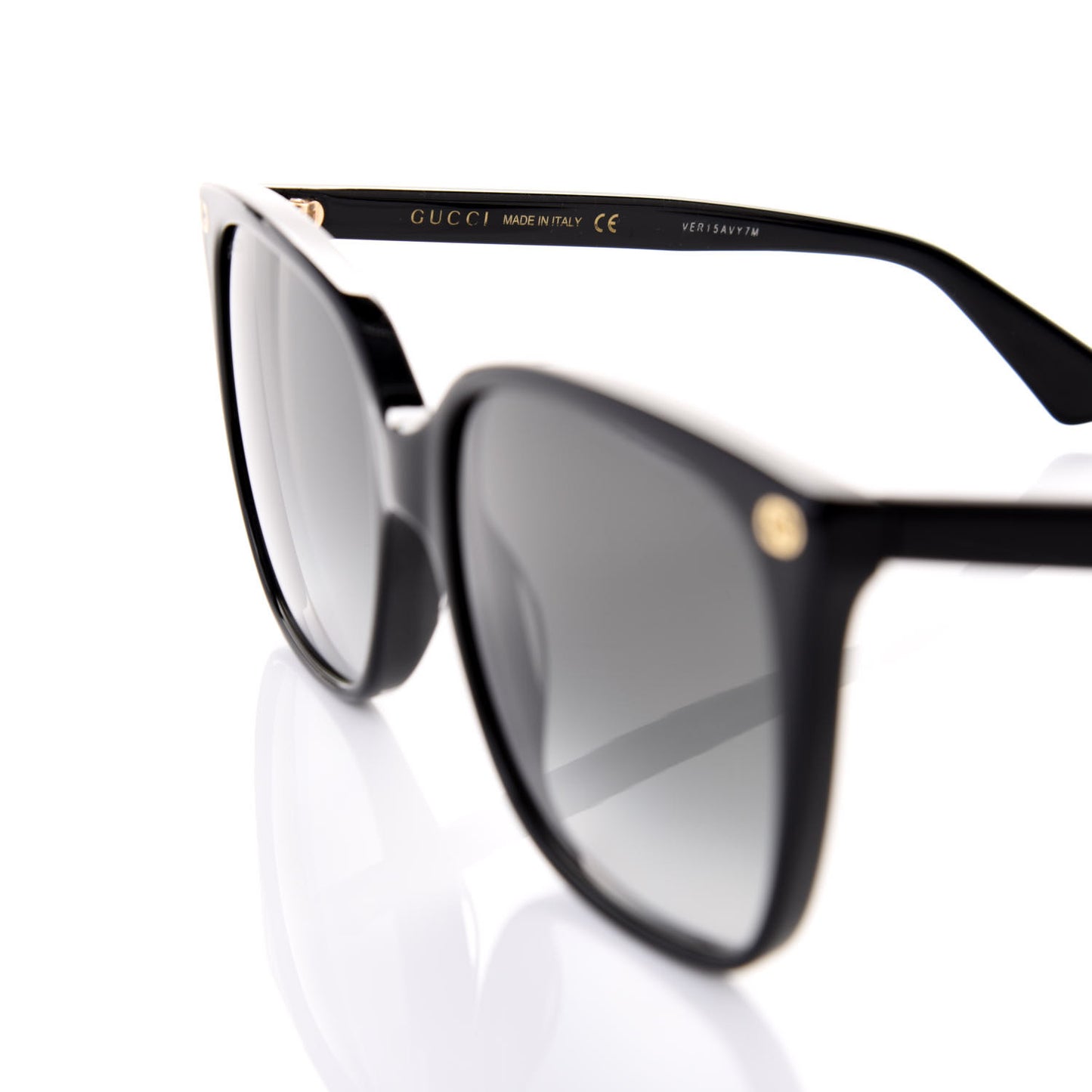 Acetate GG Sunglasses GG0022S Black