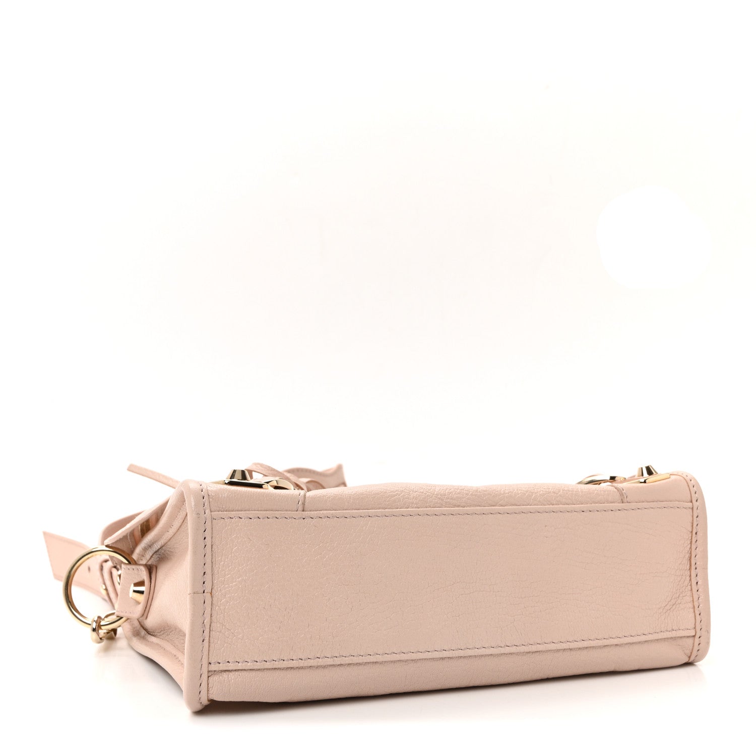 Balenciaga Chevre Gold Metallic Edge Hardware Mini City Rose Aubepine Bois de Rose 5 of 11