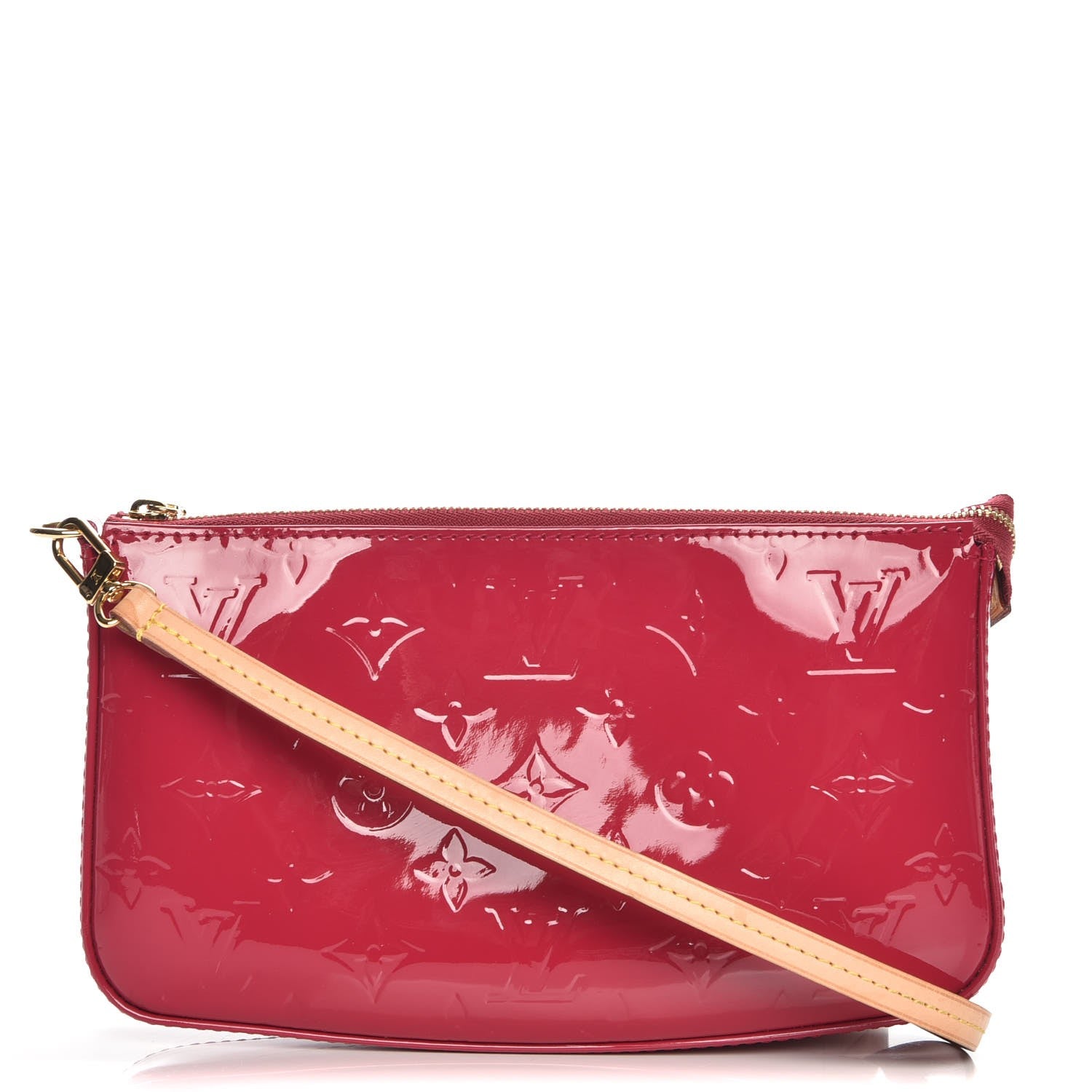 Louis Vuitton Vernis Pochette Accessories NM Rose Indien 1 of 7