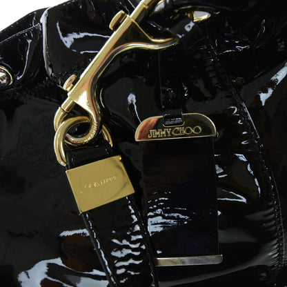 Jimmy Choo Patent Leather Lola Tote Black 8 of 10