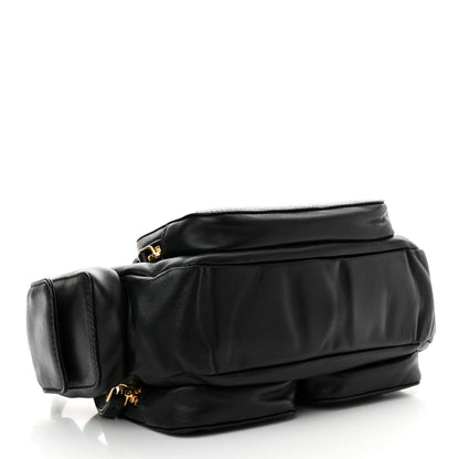 Miu Miu Nappa Multi Pocket Hobo Black 4 of 13
