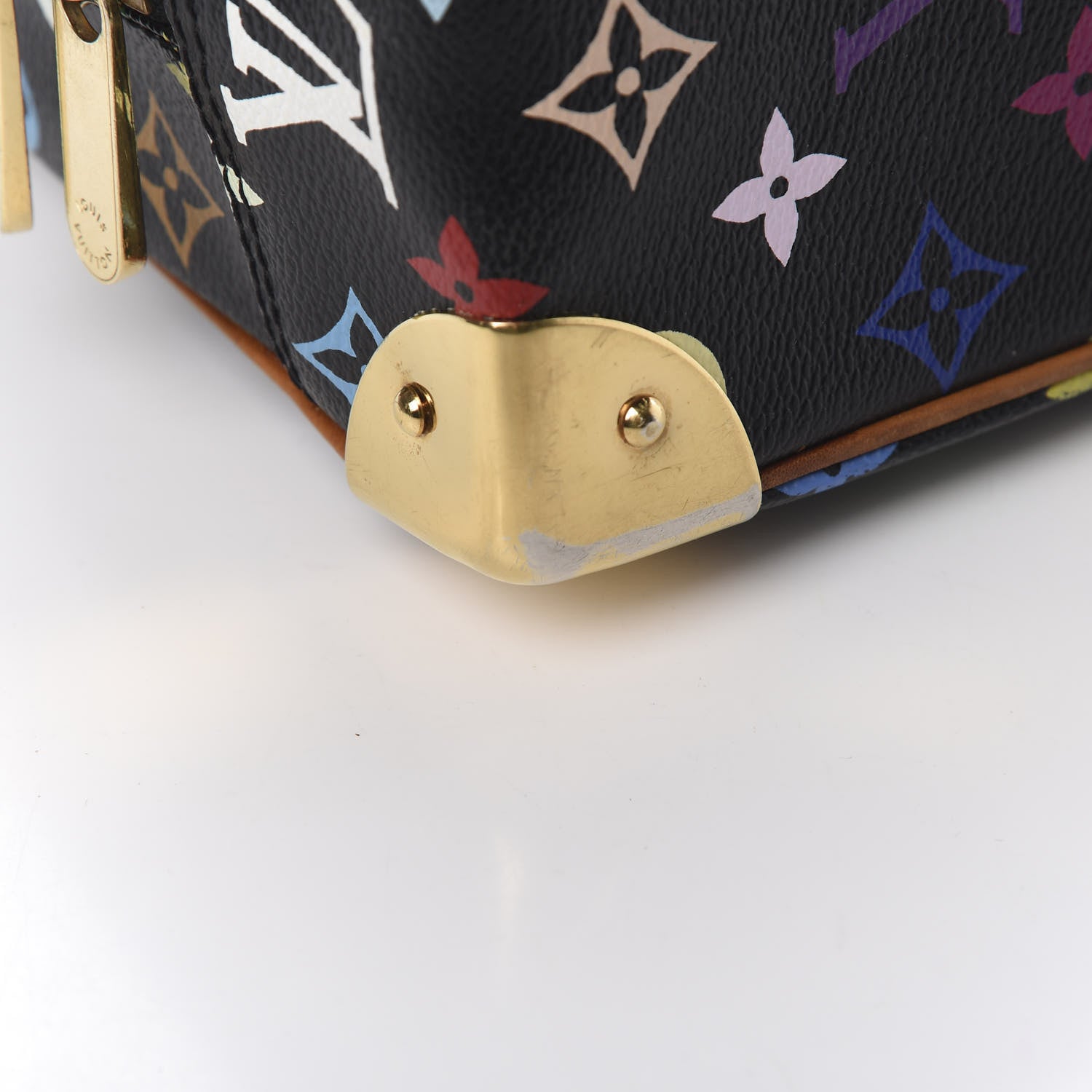 Louis Vuitton Monogram Multicolor Trouville Black 8 of 17
