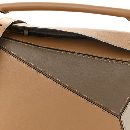 Loewe Calfskin Small Puzzle Bag Warm Desert Mink 7 of 9