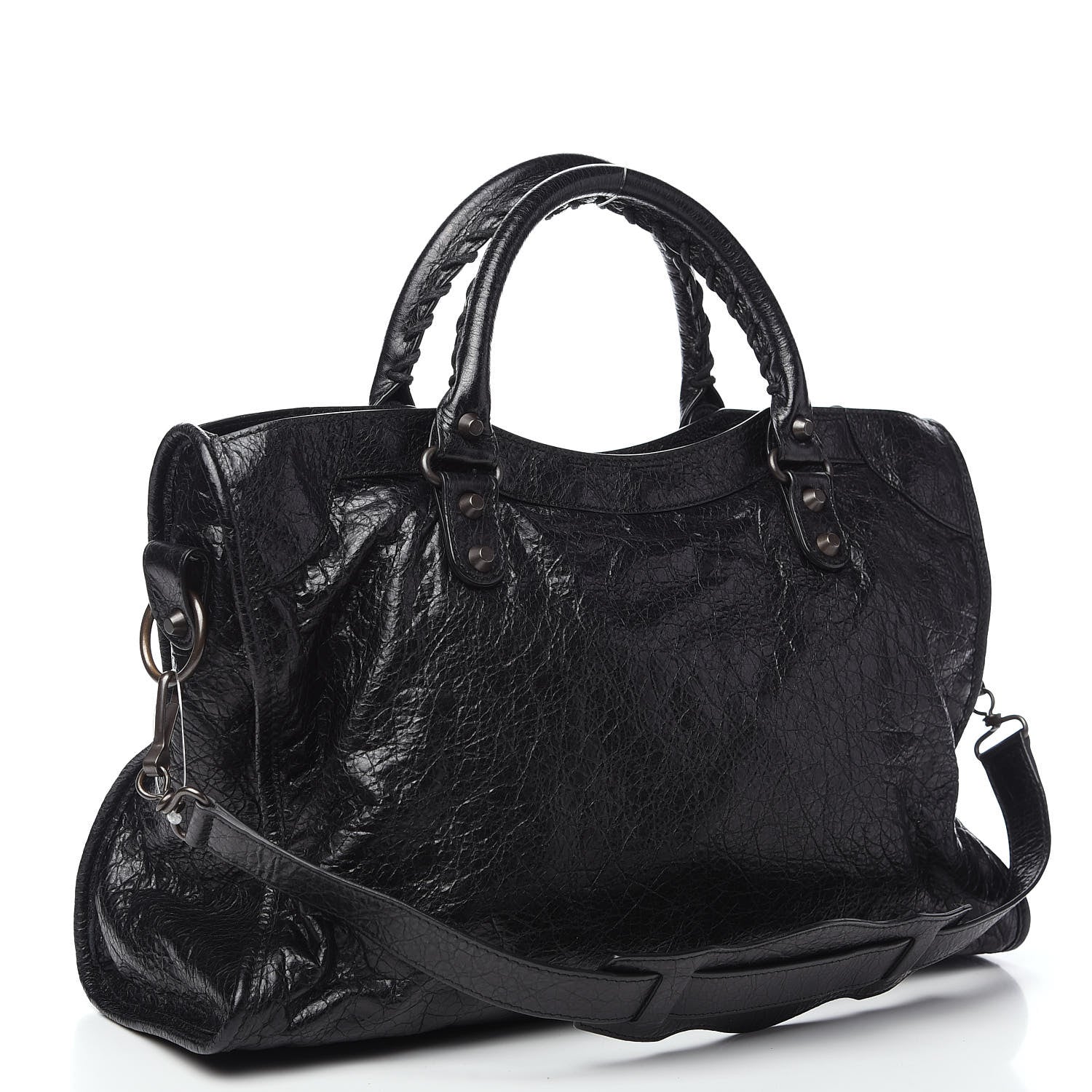 Balenciaga Agneau Classic Hardware City Black 2 of 7