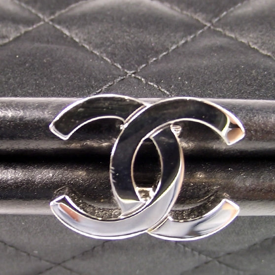 Chanel Satin Quilted Timeless Clutch 6 of 9