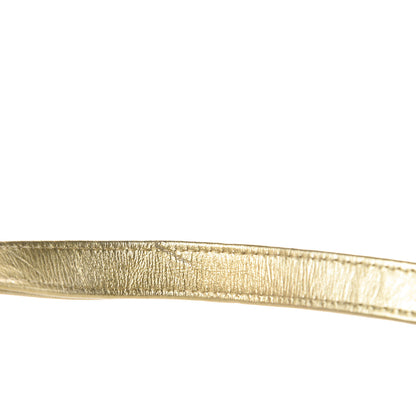 Chanel Metallic Aged Calfskin Quilted Small Gabrielle Clutch With Chain Gold 12 of 13