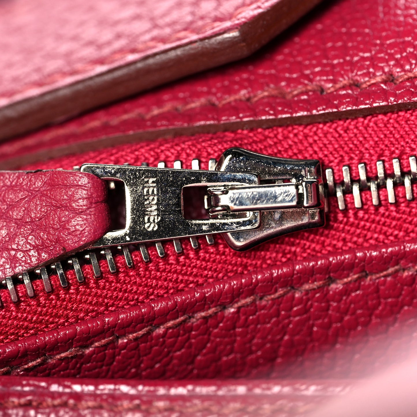 Taurillon Clemence Birkin 35 Rubis