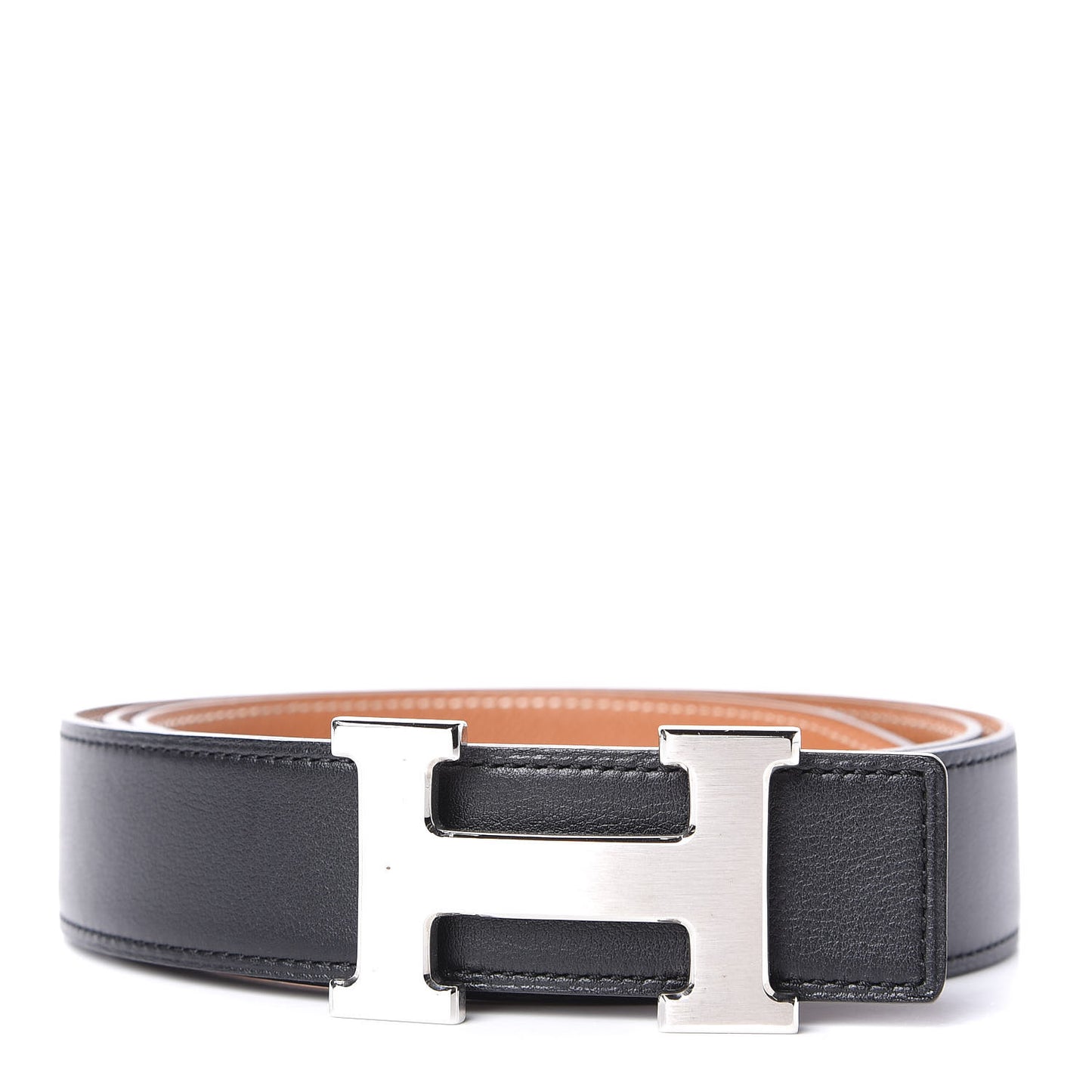 Swift Epsom 32mm H Belt 100 Black Gold