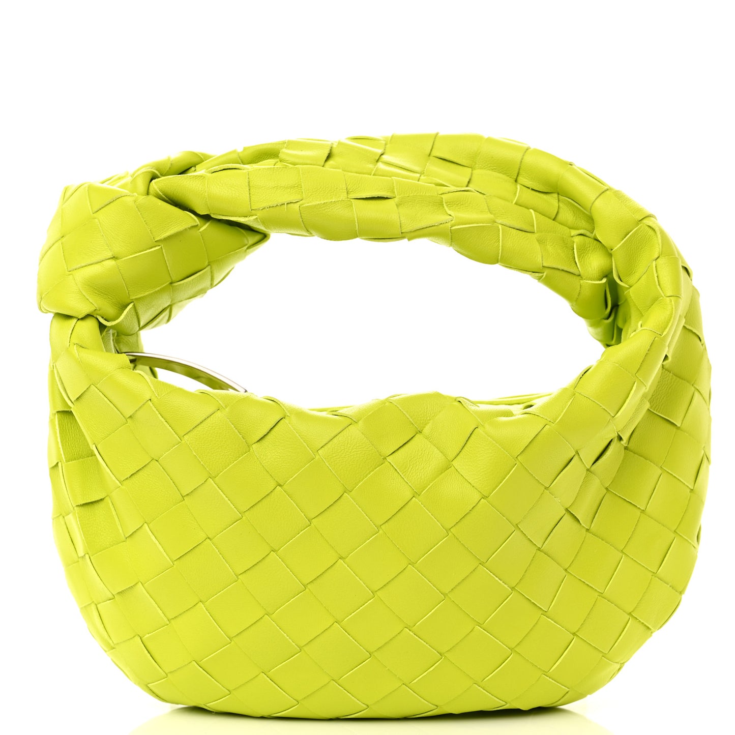 Nappa Intrecciato Mini Jodie Kiwi