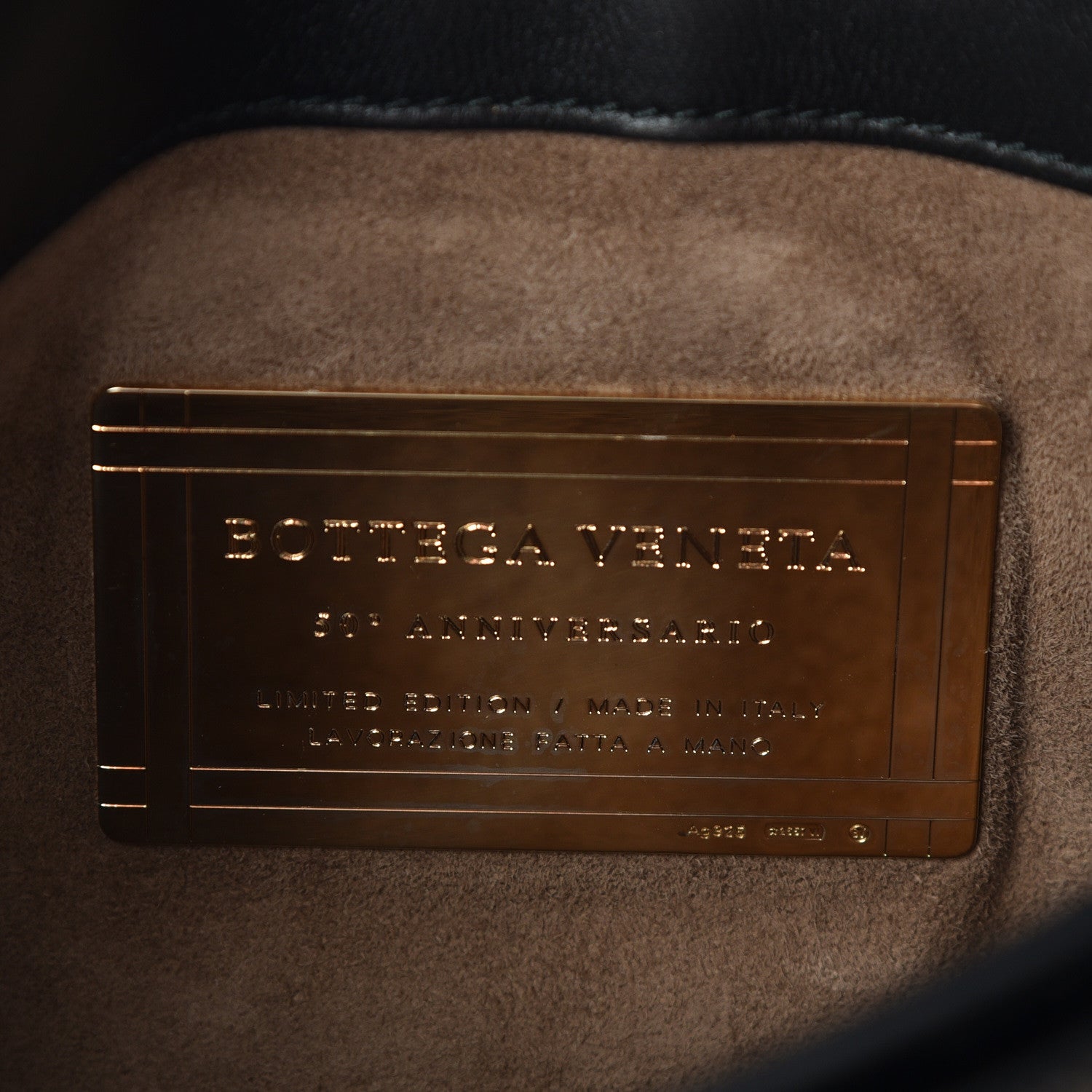 Bottega Veneta Karung Ostrich Nappa Intrecciato Darling Shoulder Bag Black 8 of 10