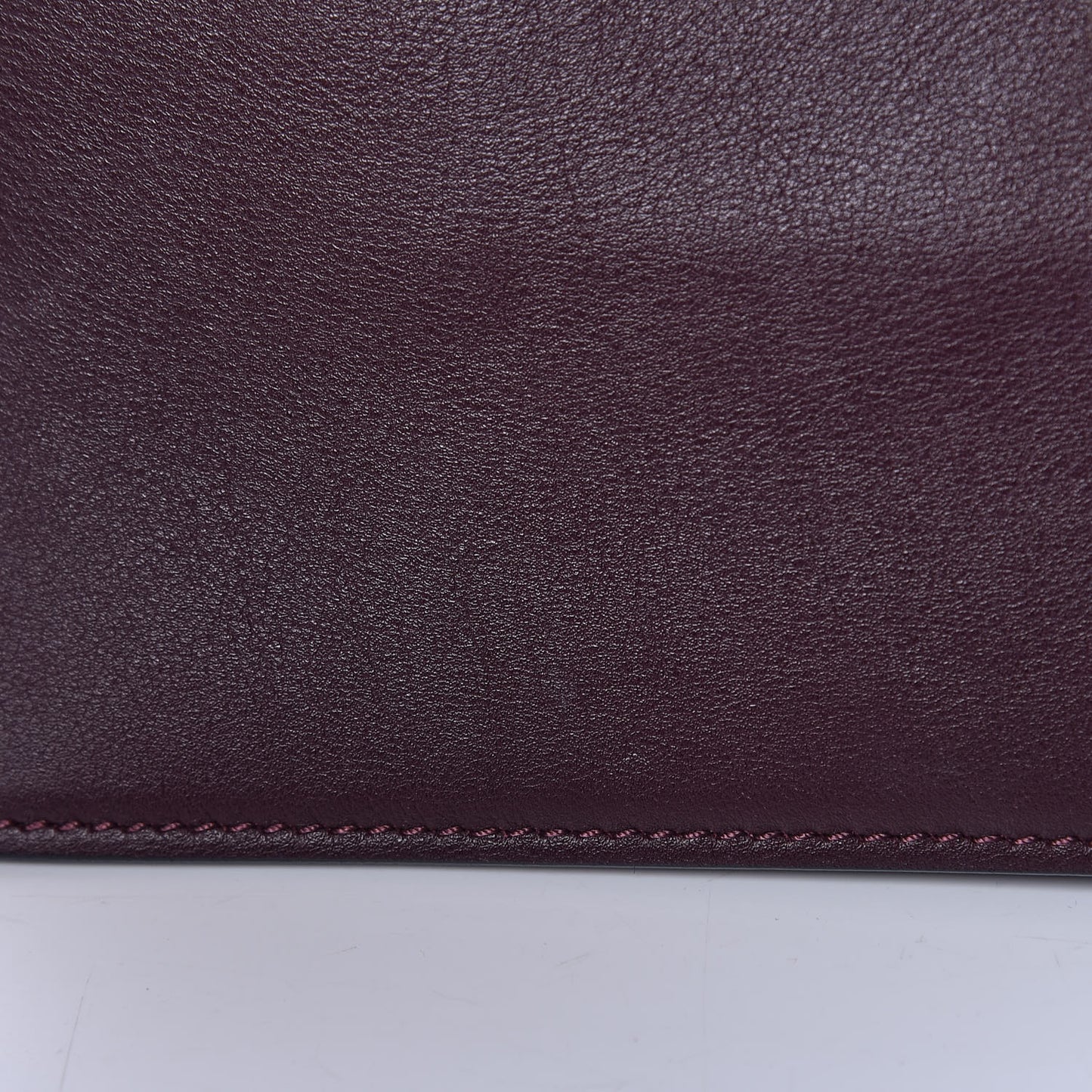 Suede Calfskin Medium Faye Shoulder Bag Dark Purple
