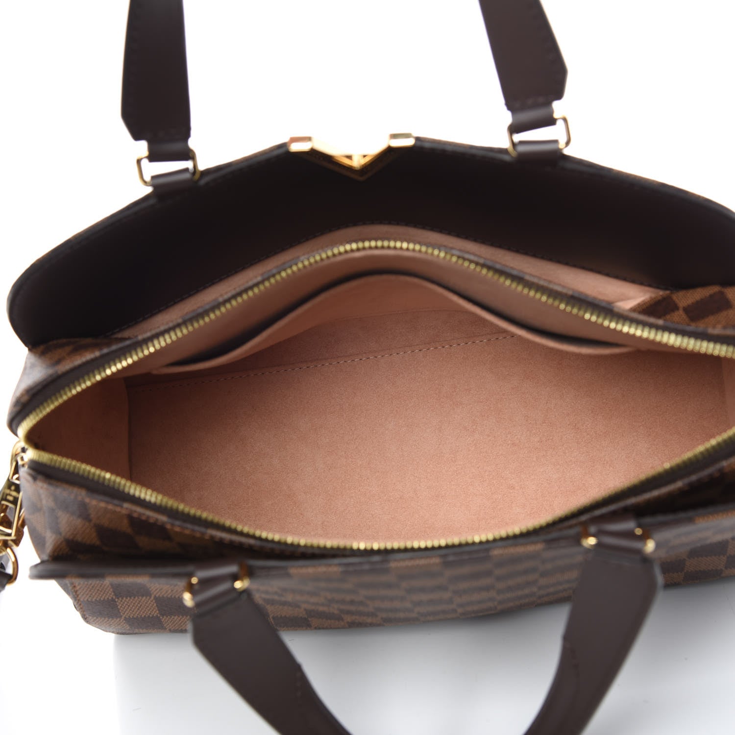 Louis Vuitton Damier Ebene Kensington Bowling Bag 6 of 11