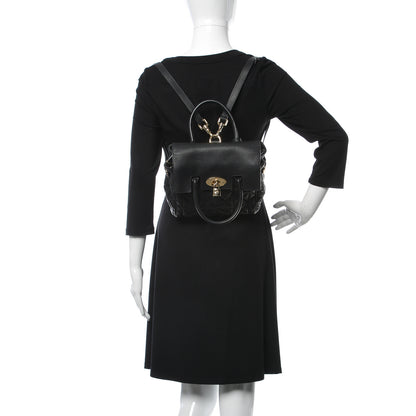 Mulberry Nappa Quilted Mini Cara Delevingne Convertible Bag Black 2 of 14