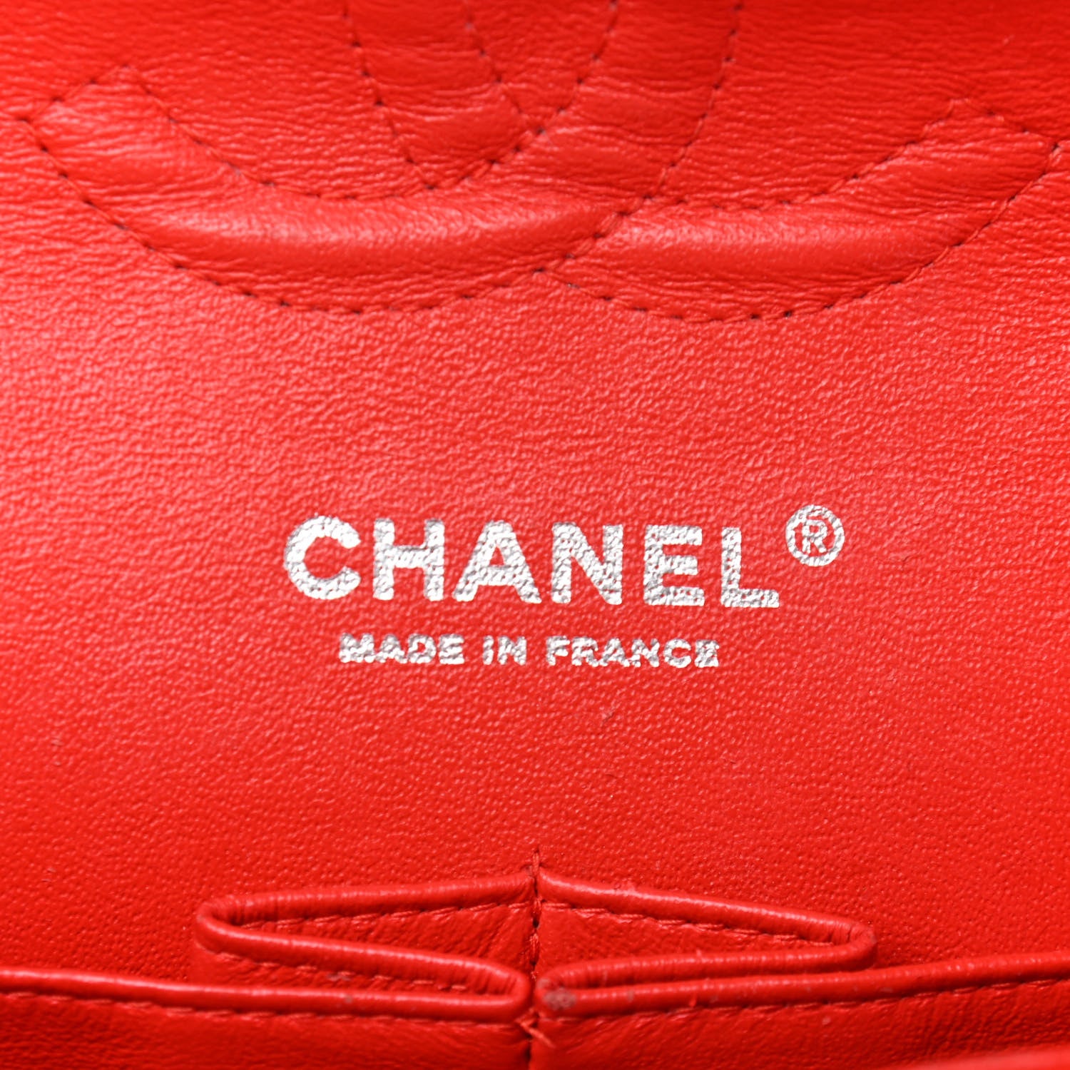 Chanel Patent Calfskin Quilted Medium Double Flap Red 6 of 14