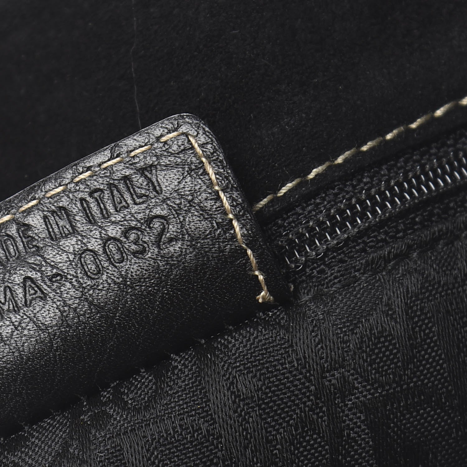 Christian Dior Calfskin Baudrier Saddle Bag Black 6 of 11