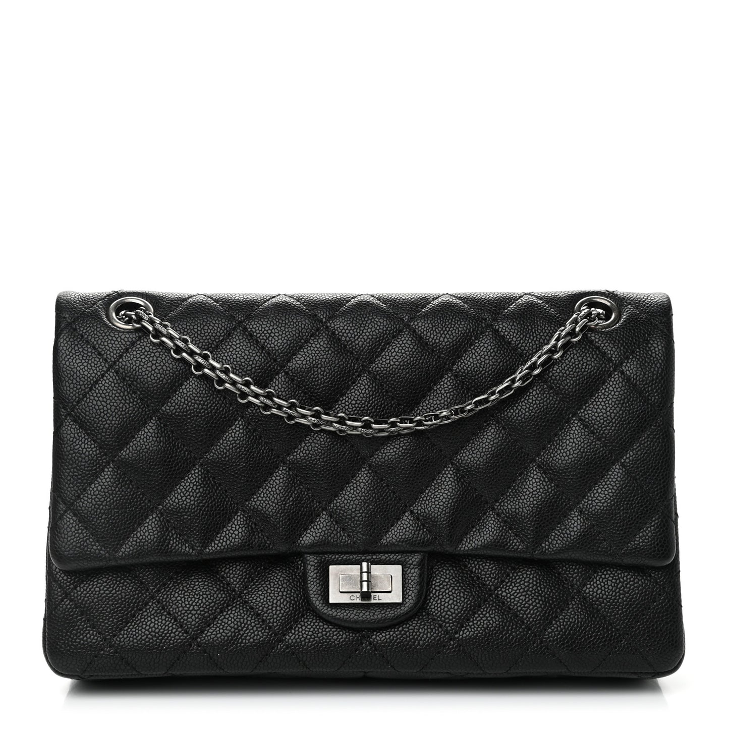 Caviar Quilted 2.55 Reissue 226 Flap Black