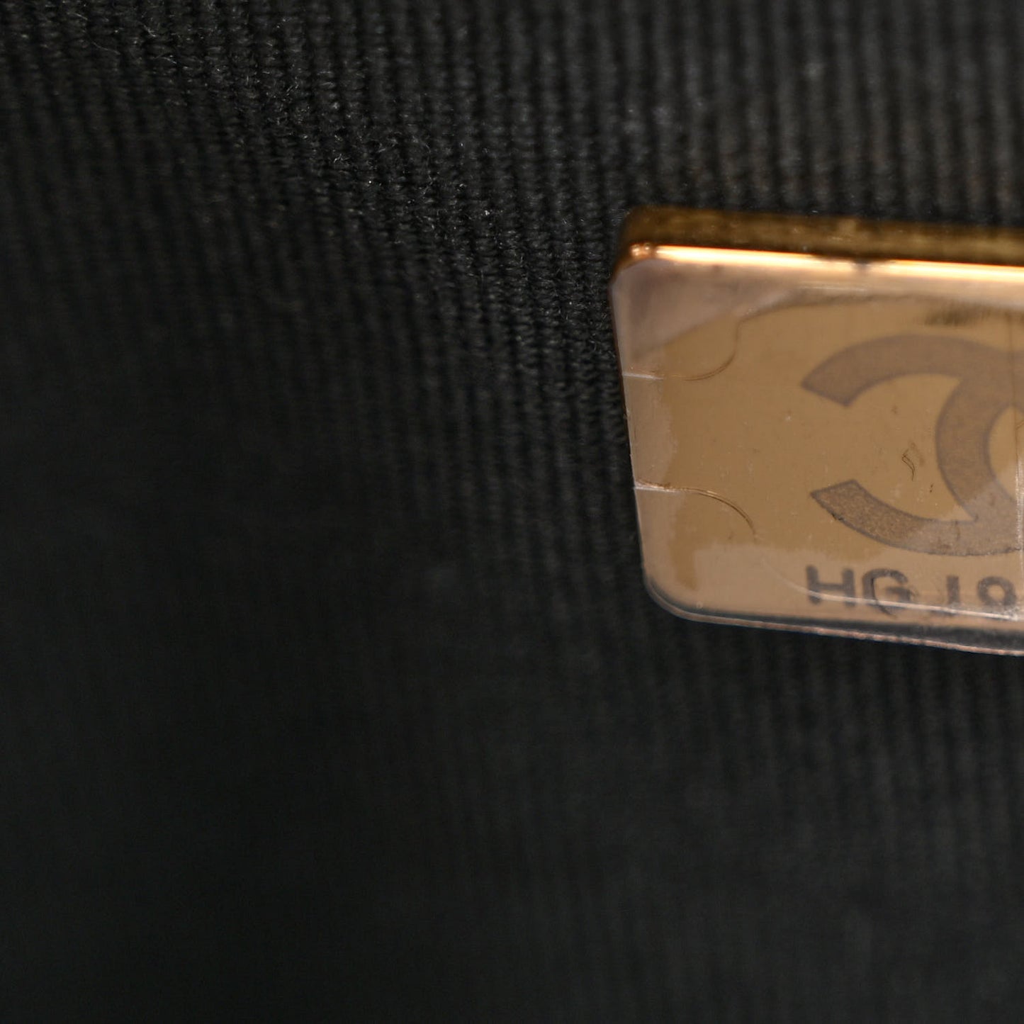 Shiny Aged Calfskin Quilted Nano Kelly Shopper Black