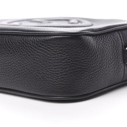 Gucci Pebbled Calfskin Small Soho Disco Bag Black 10 of 10