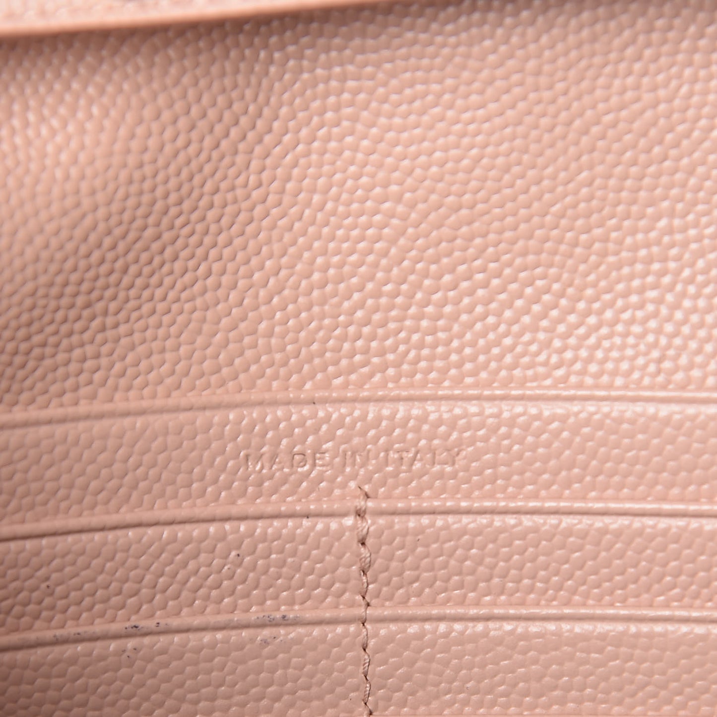 Grain De Poudre Matelasse Chevron Monogram Chain Wallet Rose Antic