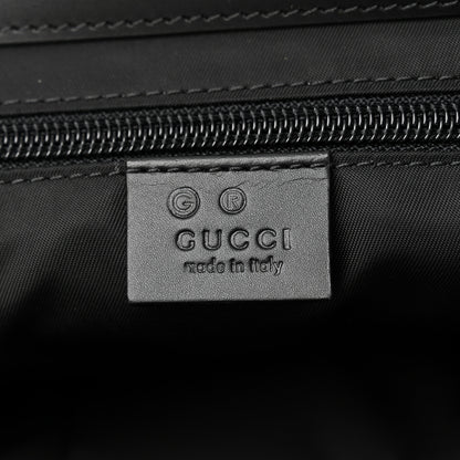 Gucci Techno Canvas Web Flap Messenger Bag Black 6 of 12