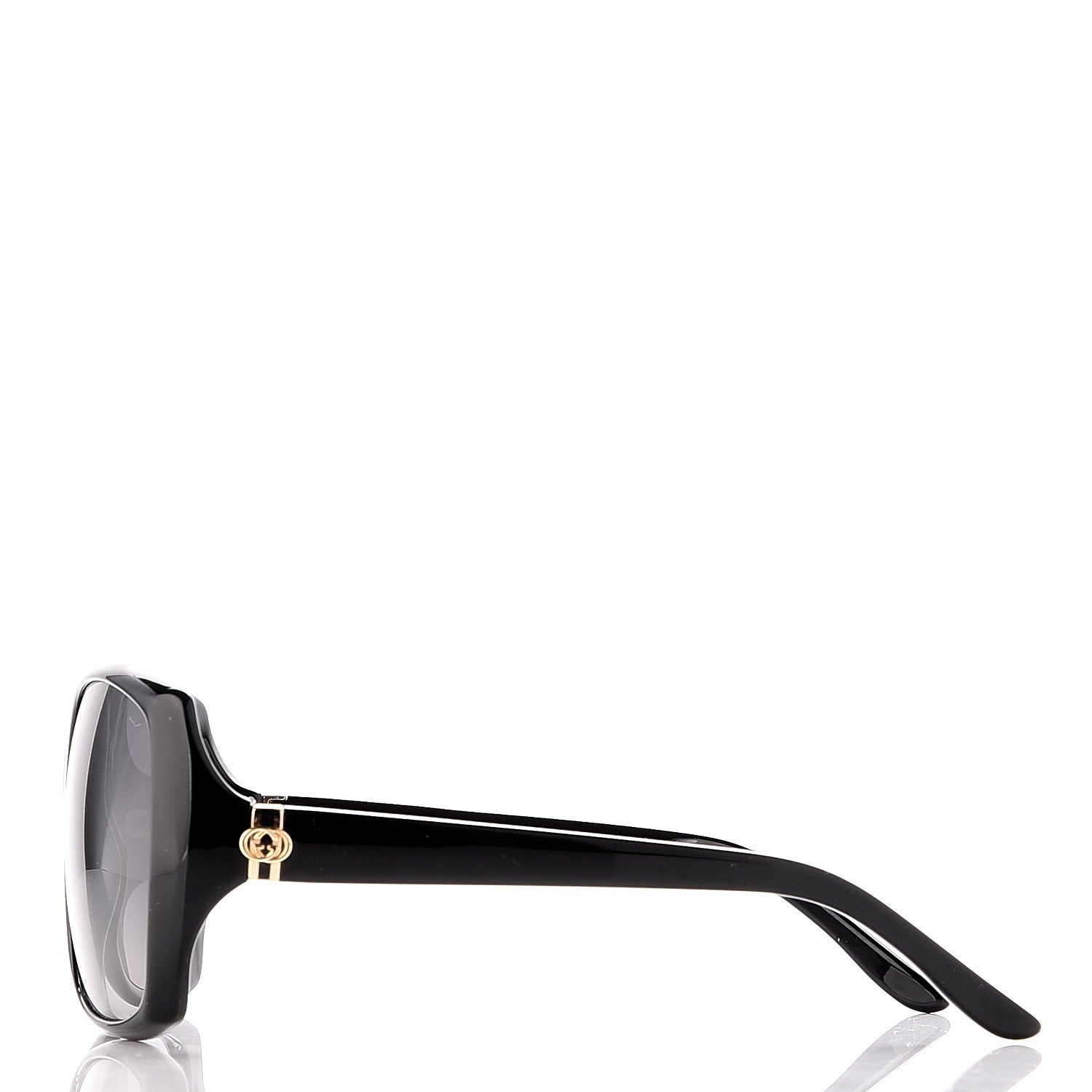 Gucci Acetate Square Frame GG 3589/S Sunglasses Black 3 of 8