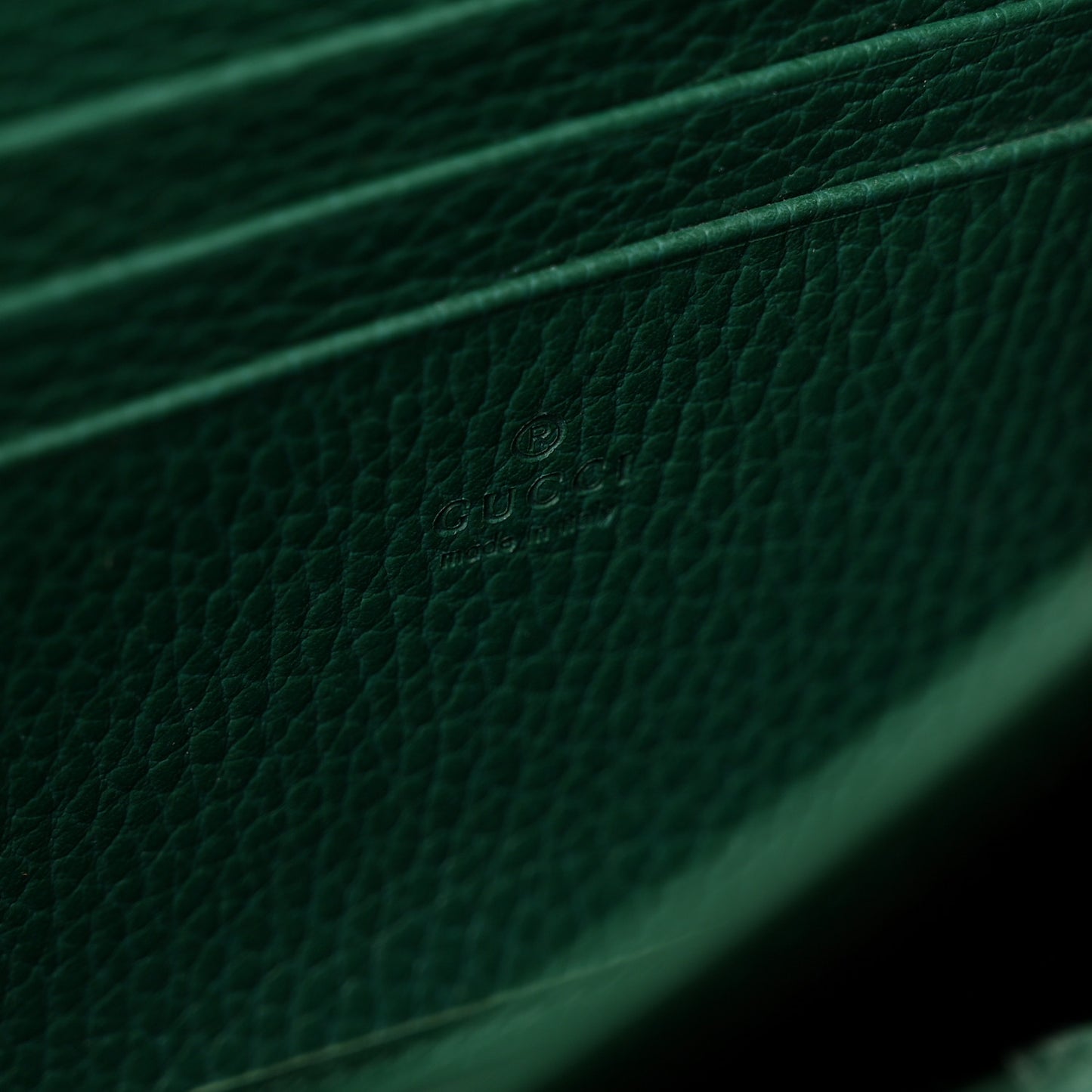 Calfskin Mini Dionysus Chain Wallet Emerald