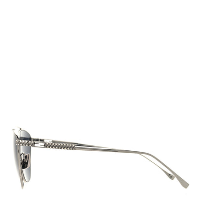 Fendi Crystal Sunglasses FF 0438S Silver 3 of 6