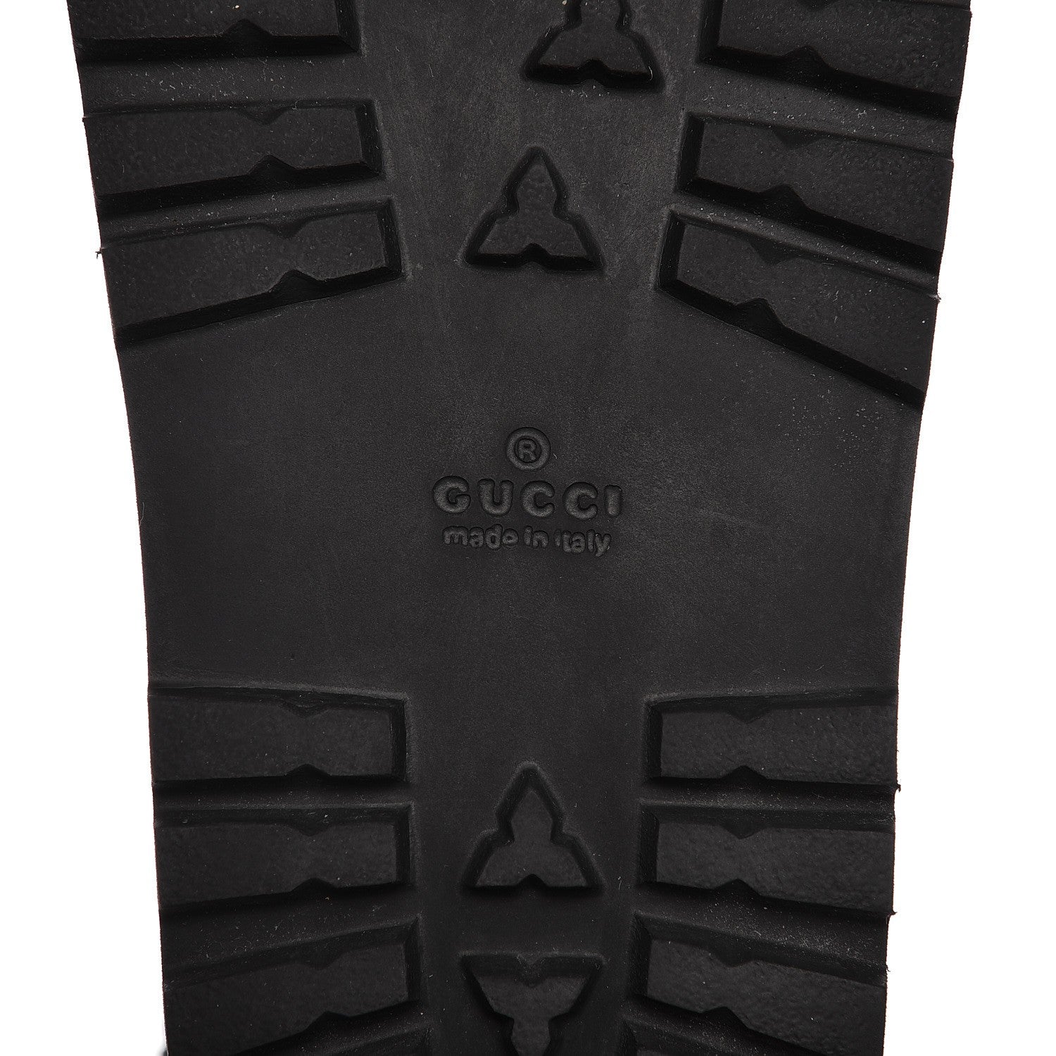 Gucci Guccissima Mens Lug Sole Slide Sandals 11 Black 6 of 9