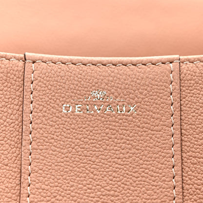Delvaux Grained Calfskin Mini Brillant Satchel Nude 6 of 9