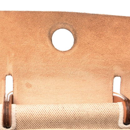 Hermes Toile Vache Calfskin Herbag 30 PM Backpack Natural 13 of 13