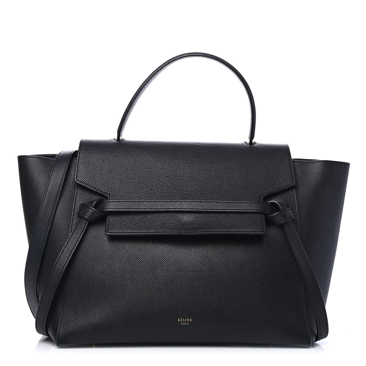 Celine Baby Grained Calfskin Mini Belt Bag Black 1 of 4